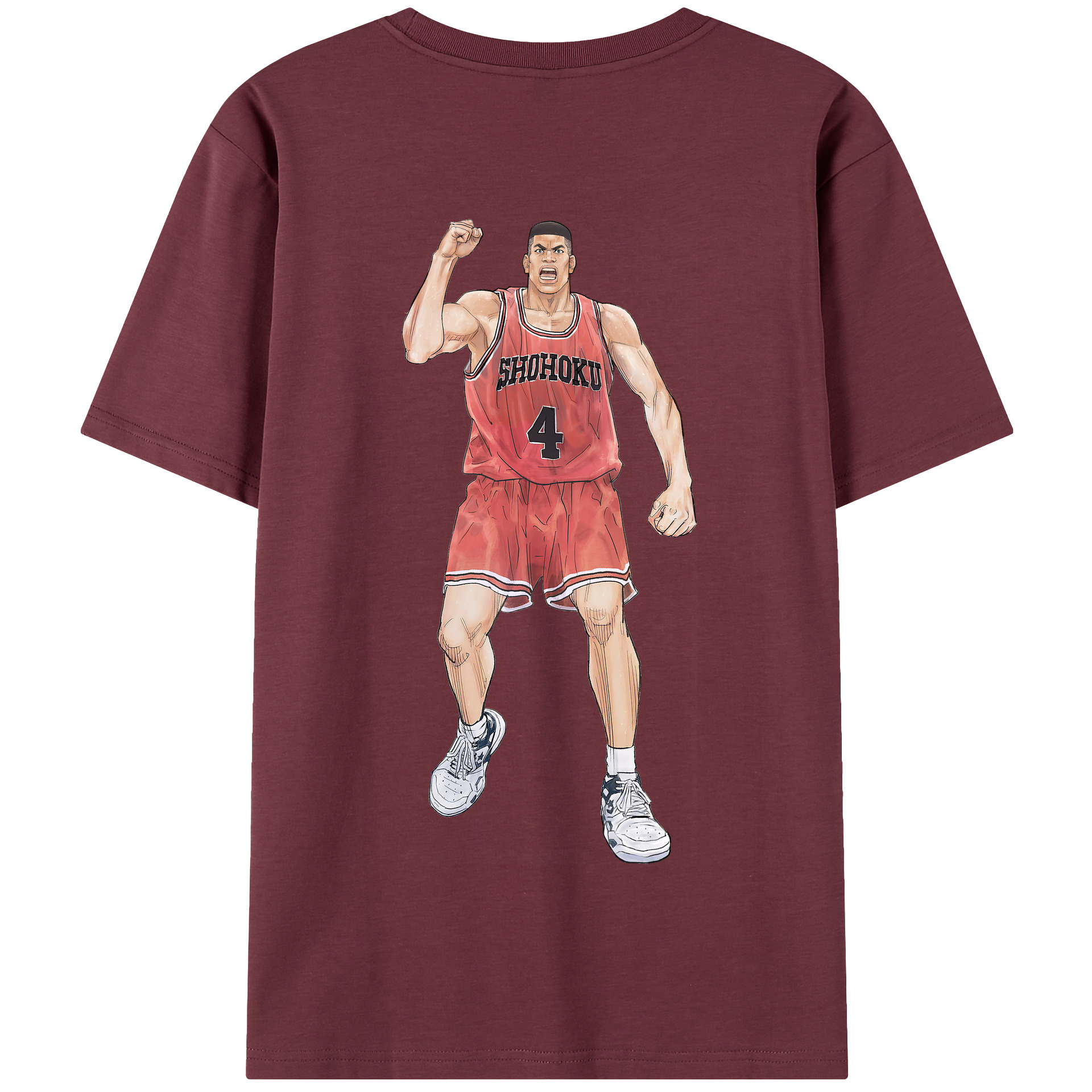 （画像用） SLAM DUNK／スラムダンク 綿100％半袖Tシャツ（背面プリント）